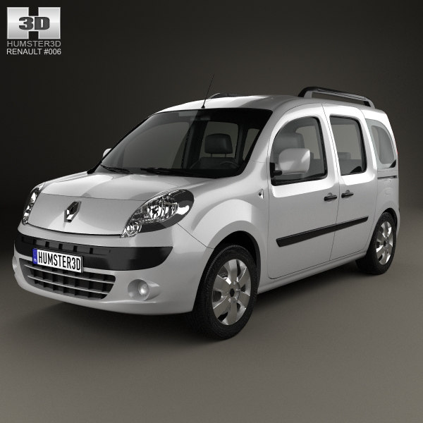 white renault kangoo