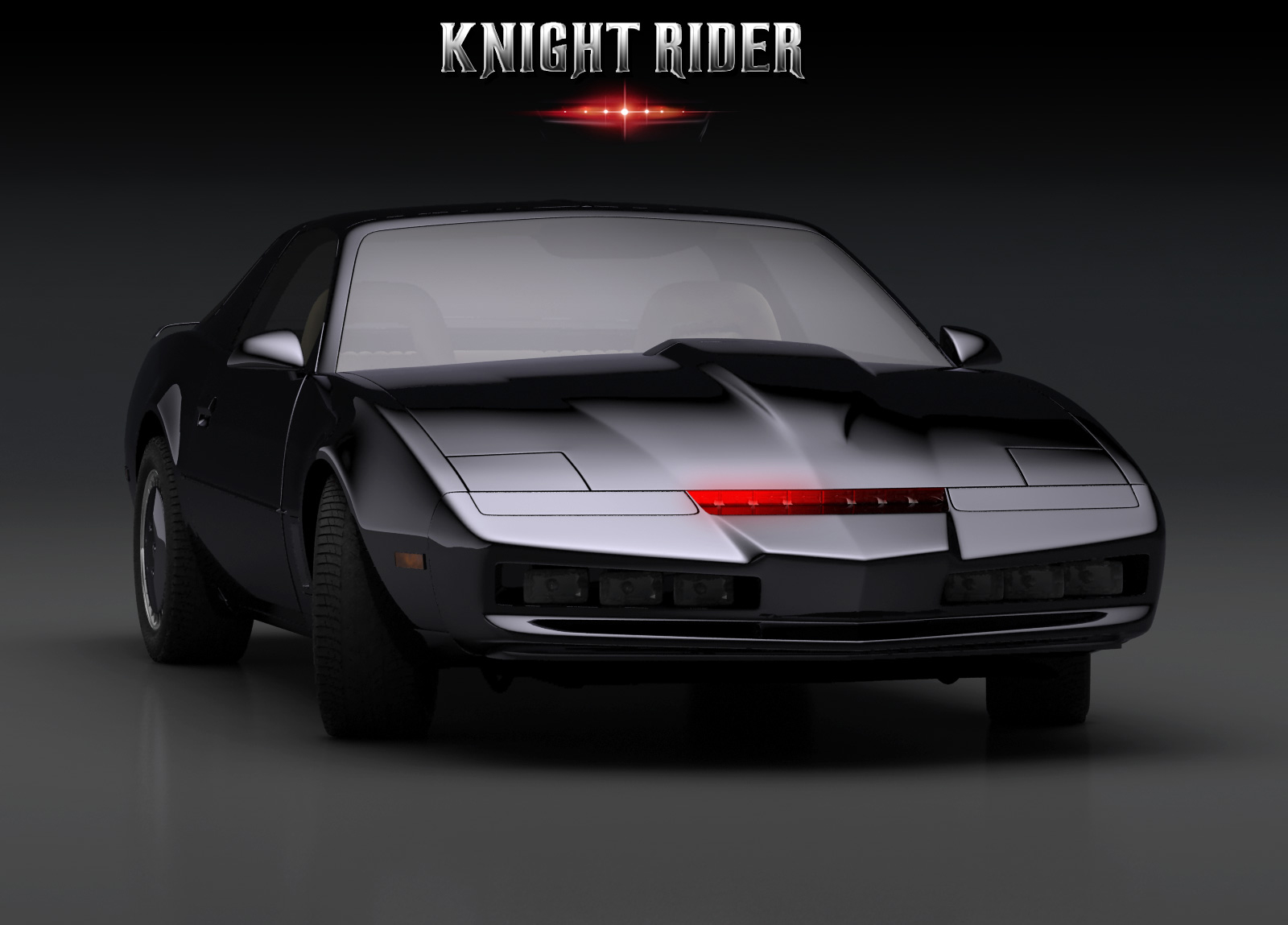 knight rider 3d model