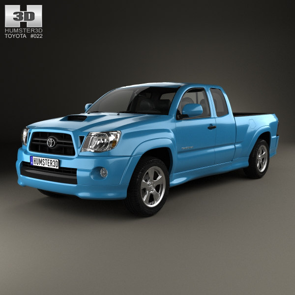 3d Model Toyota Tacoma Xrunner 11