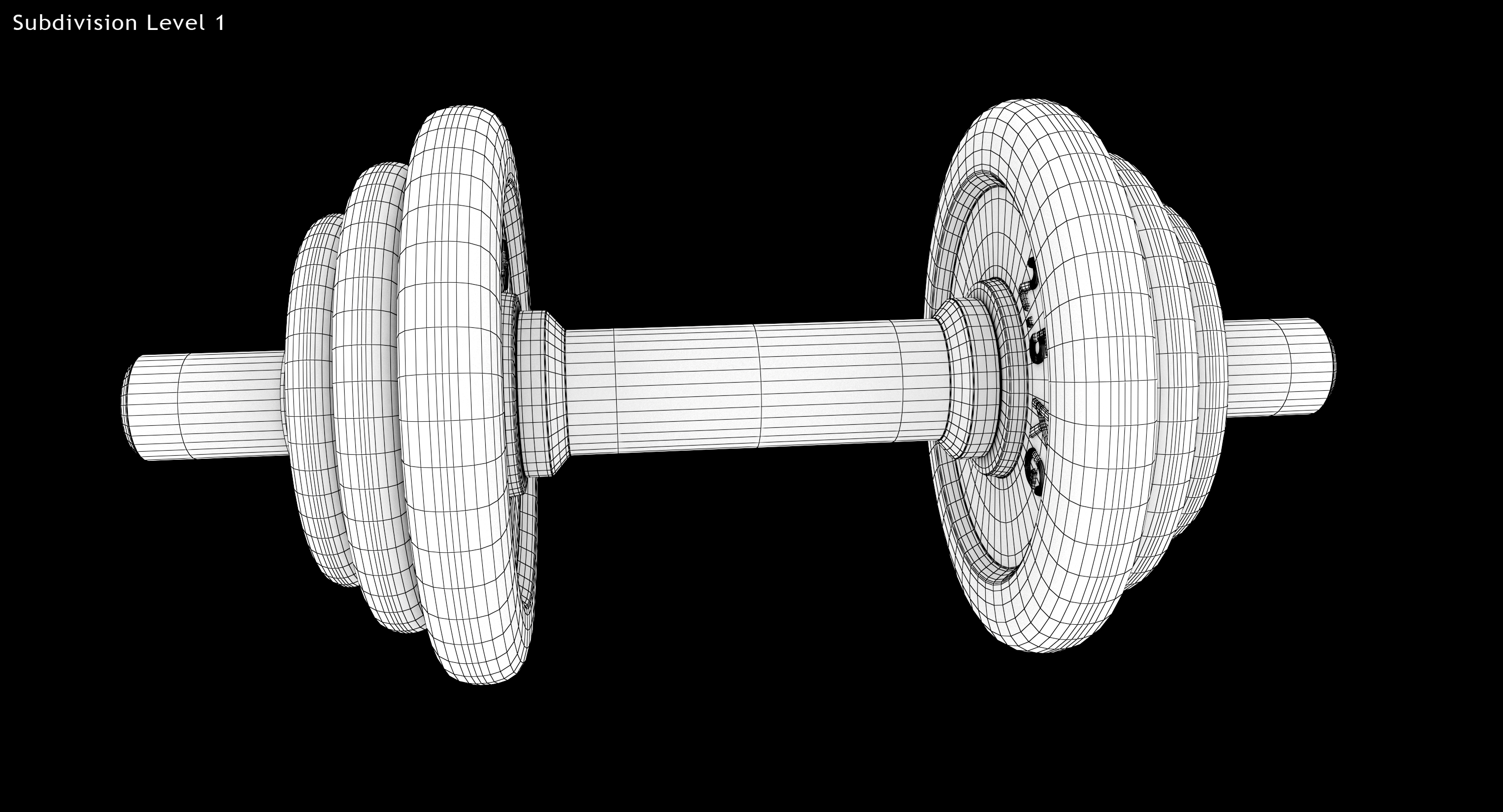 weights 3d model