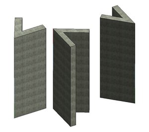 Structural Columns-V shape-Equal leg