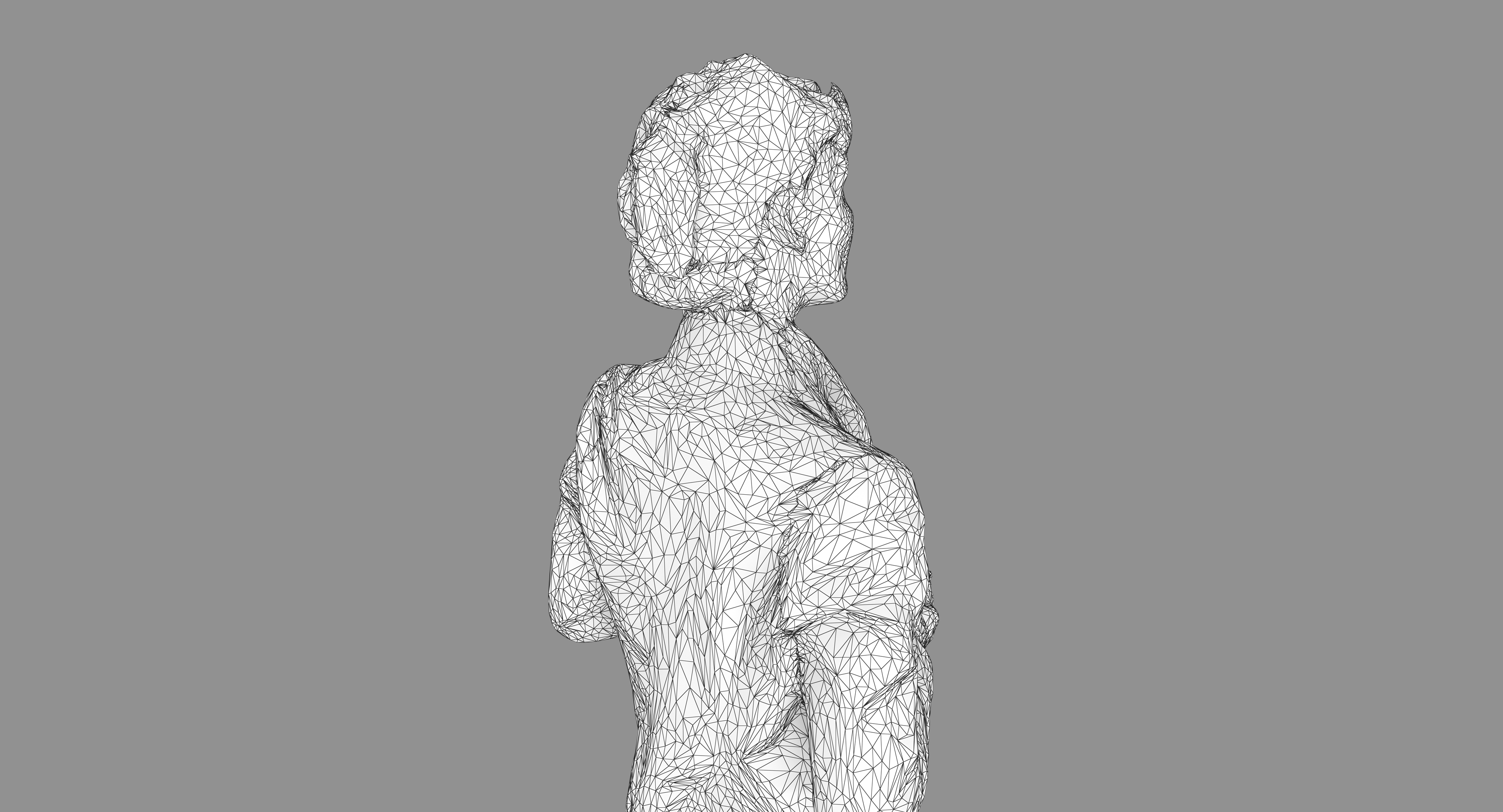 human body 3d model