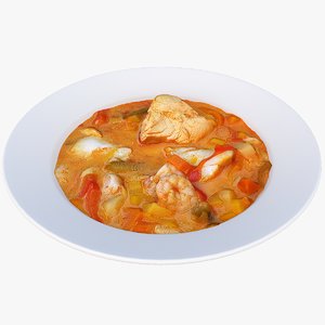 scan fish soup 3D