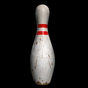 3d model bowling pin