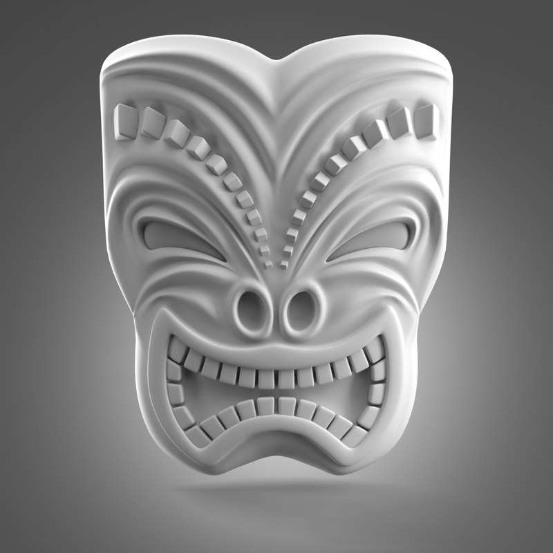 3d-tiki-mask