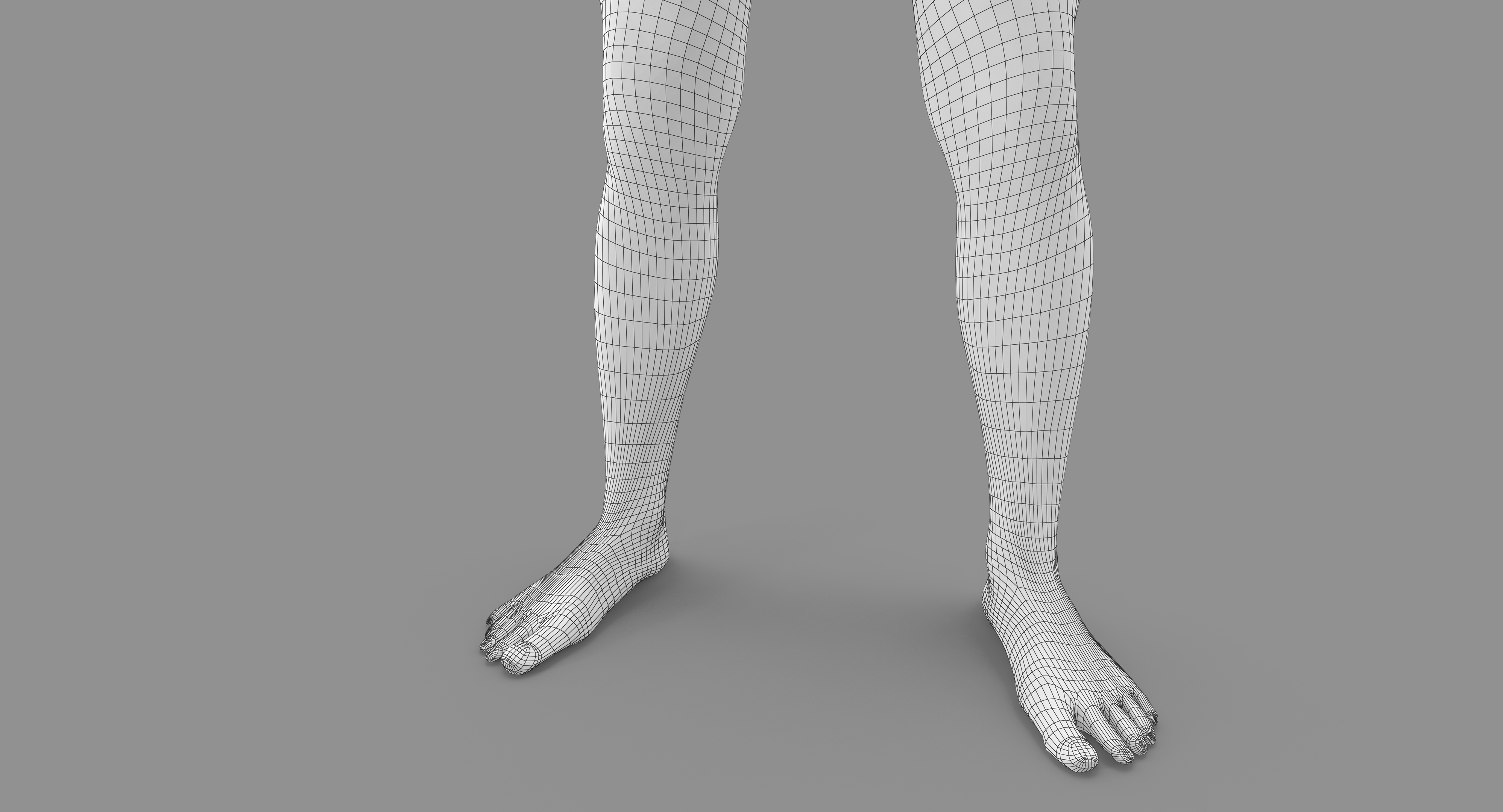 human rigging ready 3d model