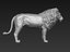 lion realistic 3D