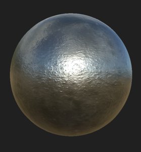 Iron PBR Material (2K)