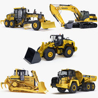 Collection heavy vehicle v1 construction equipment industrial transport engineering machine power large x-machine