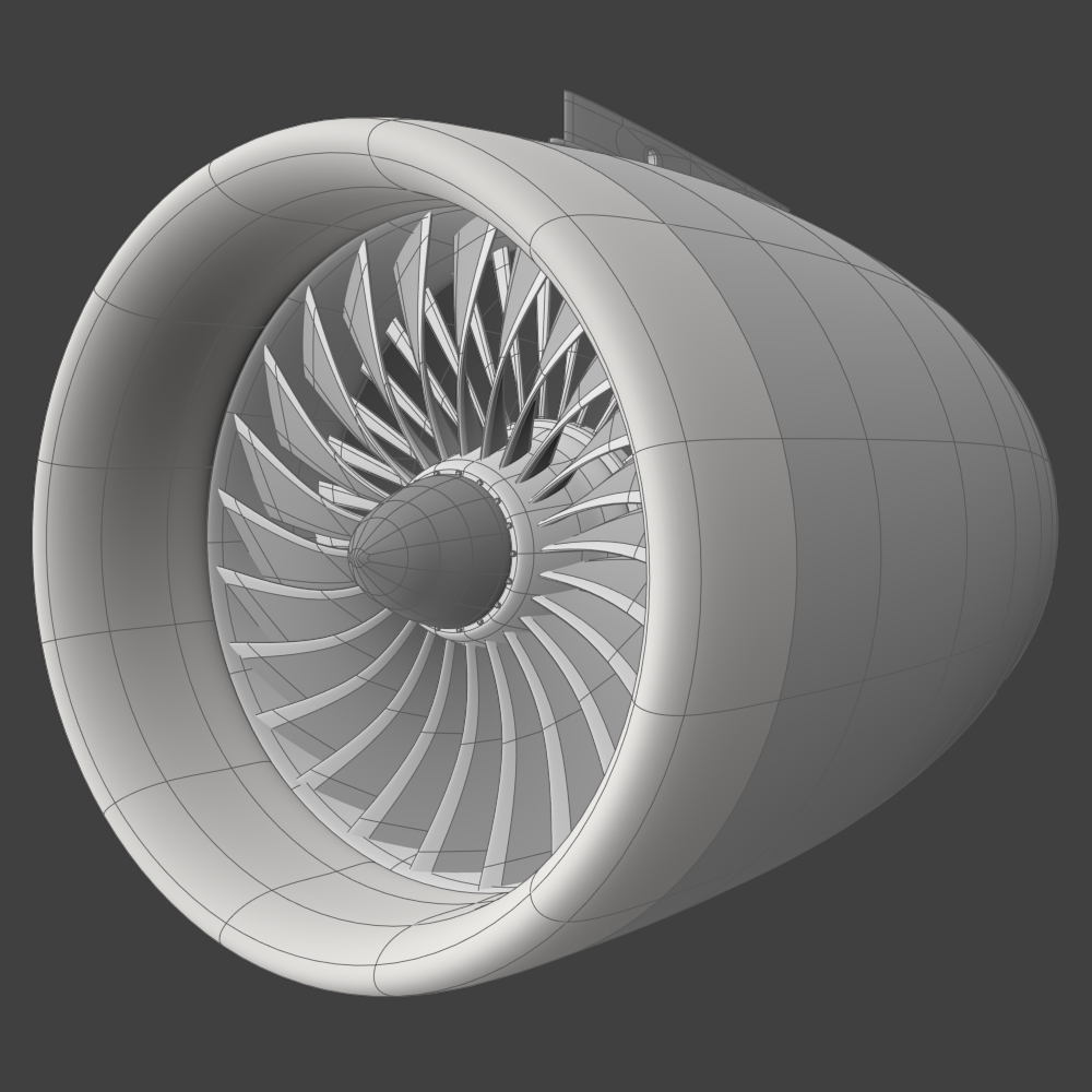 Jet Engine 3d Simulation 제트 엔진 3D 모델 - TurboSquid 1241417