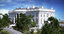 3d washington dc white house model