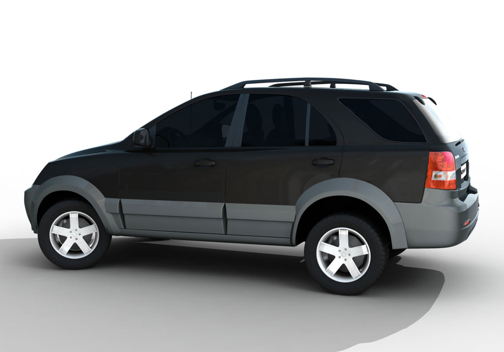 Kia sorento 3d model