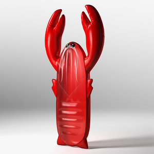 3D inflatable lobster
