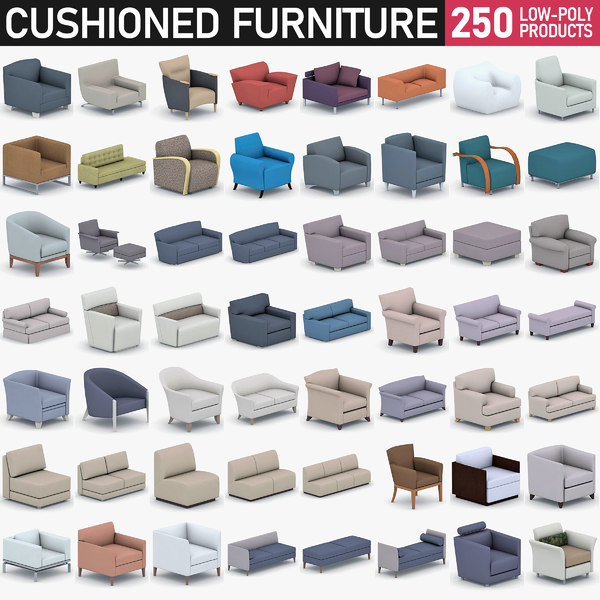 Classic Sofa 3D Models and Textures | TurboSquid.com