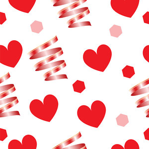 seamless pattern texture - Valentines day theme