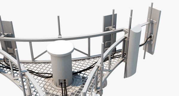 3d model cell phone tower