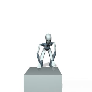 Stand balance on platform
