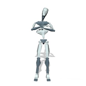Stand cross arms and explain