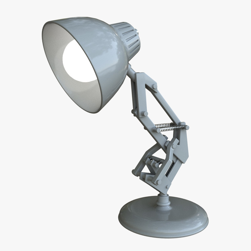 luxo jr lamp lighting set 3d ma