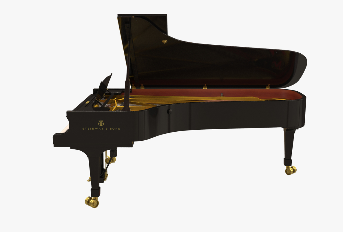 Steinway sons concert grand piano 3D - TurboSquid 1226858