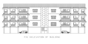A pre planned building drawing