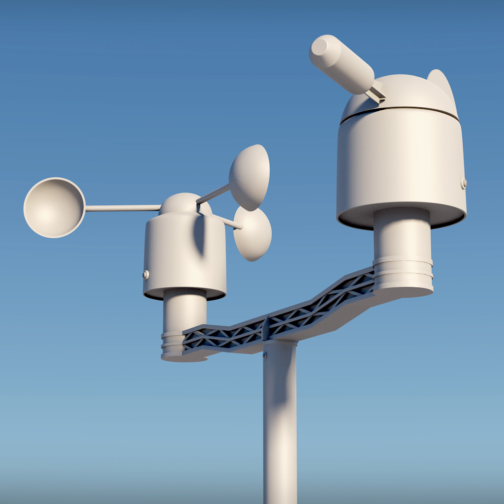 3d weather meteo station