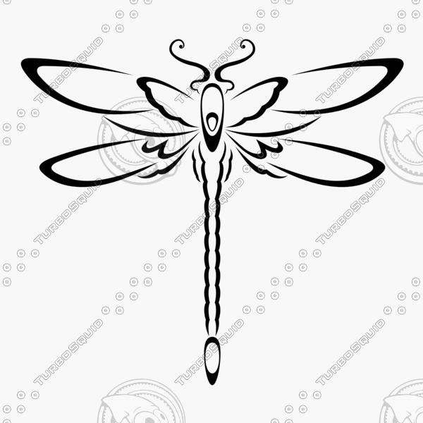 Shapes Other Dragonfly Logo Dragon