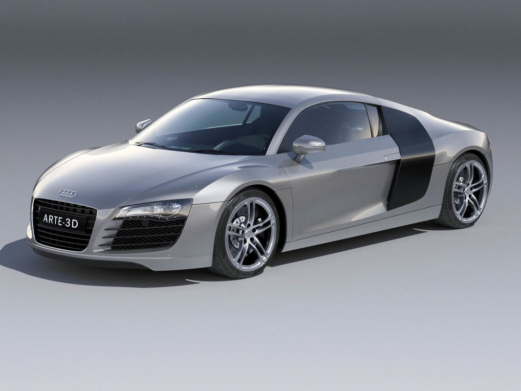 Audi r8 3d model