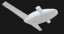 3D model lilium jet flying car