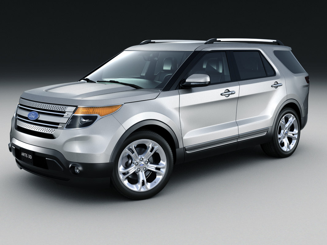 explorer suv 3d model