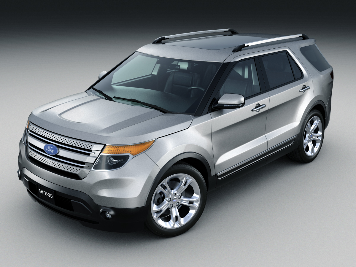 ford explorer 3d model