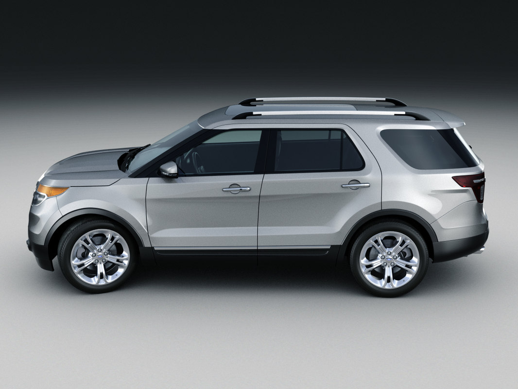 ford explorer 3d model