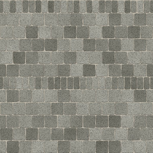 Gray American Brick Wall Seamless Texture