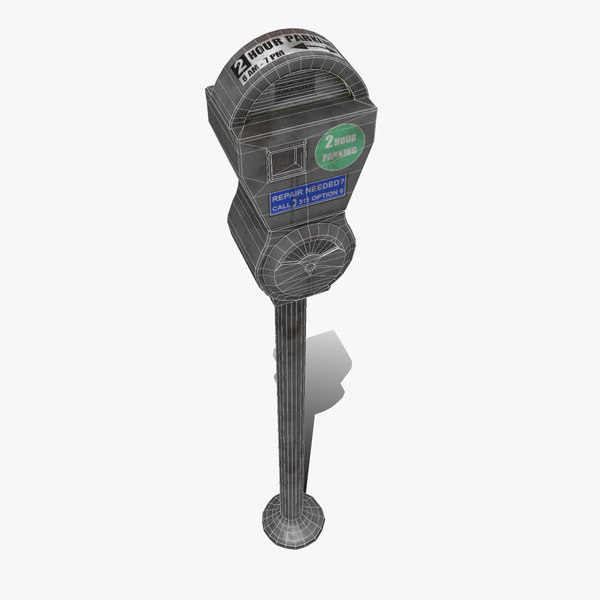 Parking Meter 3d Model