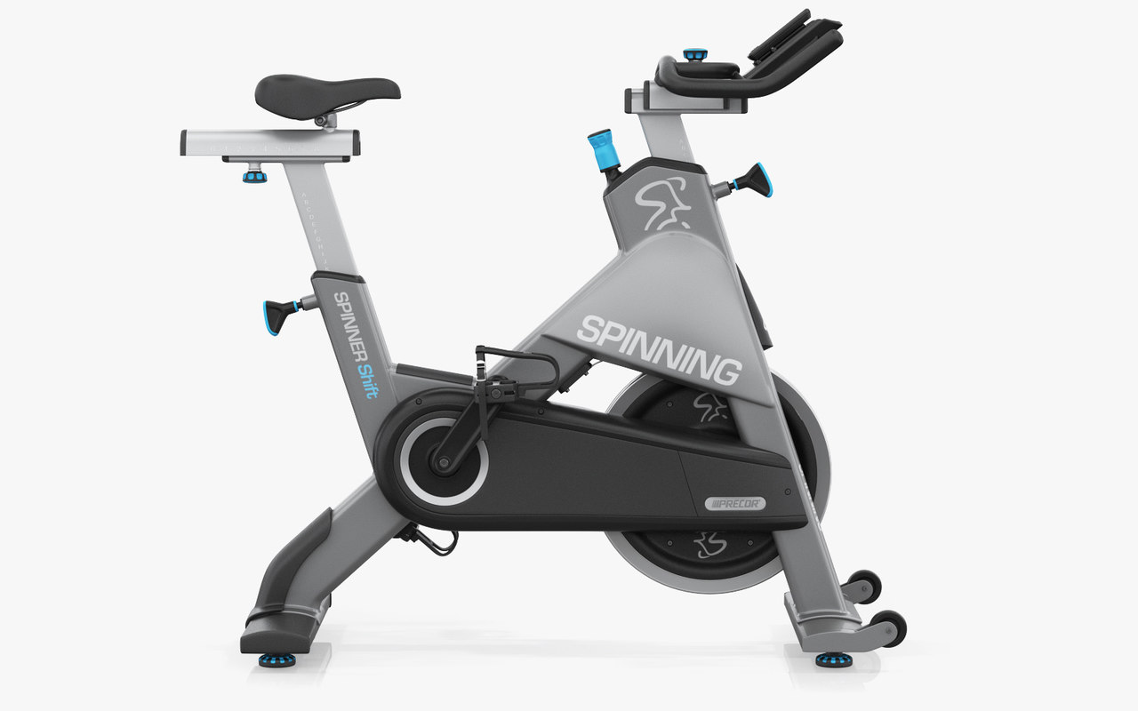 Precor exercise bike 3D model - TurboSquid 1225359