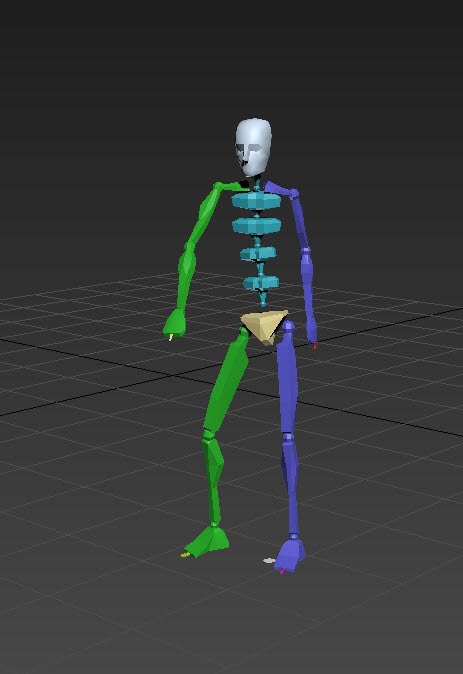 Motion Biovision catwalk walk capture