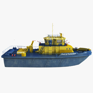 tug boat 3D