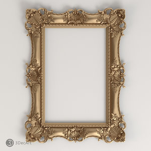 decorative frames 3d max