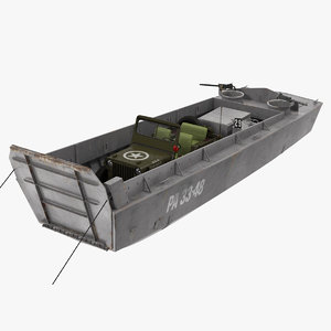 lcvp boat jeep willys model