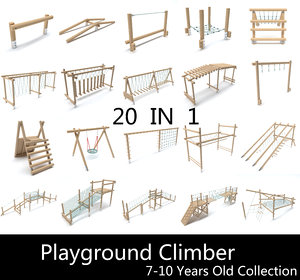 3D playgrounds 7-10 play