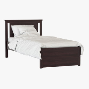 bed songesand ikea 3D