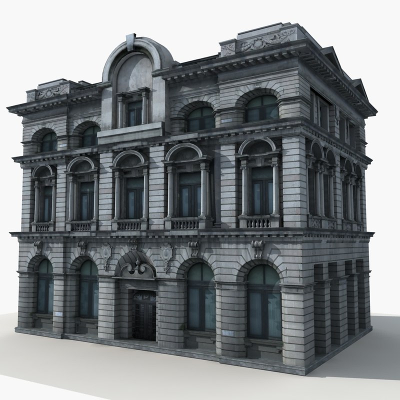 Building 18. Макет исторического здания. Старинные здания 3д модели. 3d модели старого здания. 3d models старое здание.