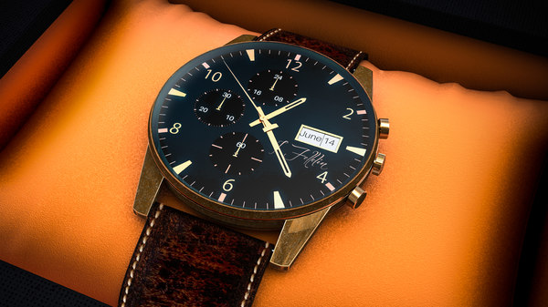 wristwatch non-existing 3D model