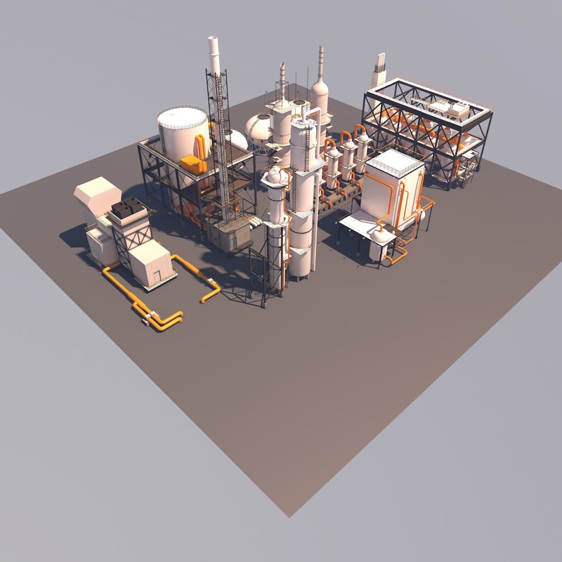 Factory 3d Model Rigged Cgtrader - vrogue.co