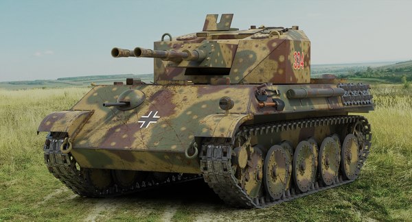 3d model ww2 german v coelian