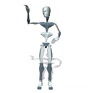 Stand hand up say no