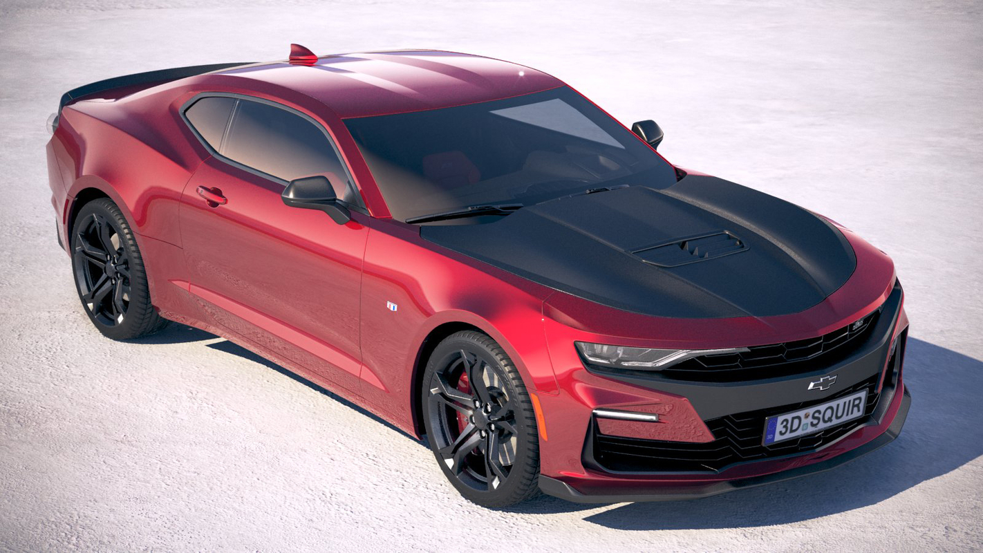 3D chevrolet camaro ss - TurboSquid 1325859