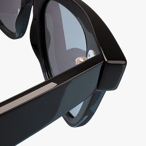 3d model sunglasses ban wayfarer rb2140