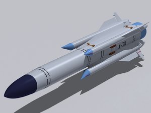 3d model kh-31a missile