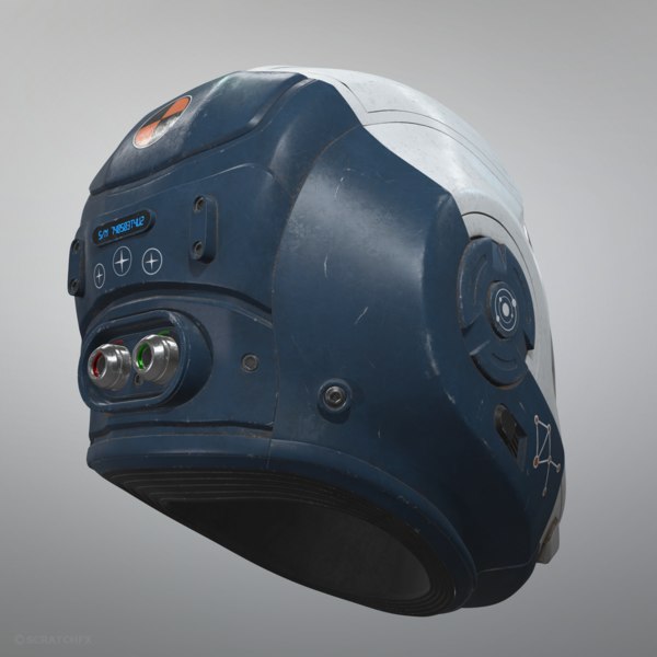 Astronaut helmet stargazer model - TurboSquid 1329945